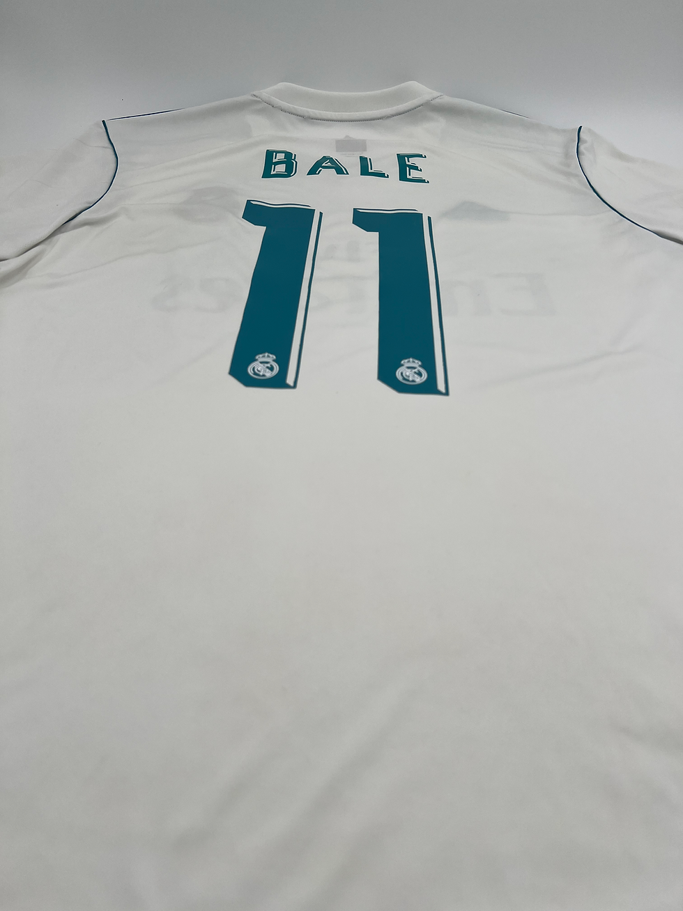 Thumbnail: Real Madrid 2017/2018 Home Bale #11 Soccer Jersey (L)