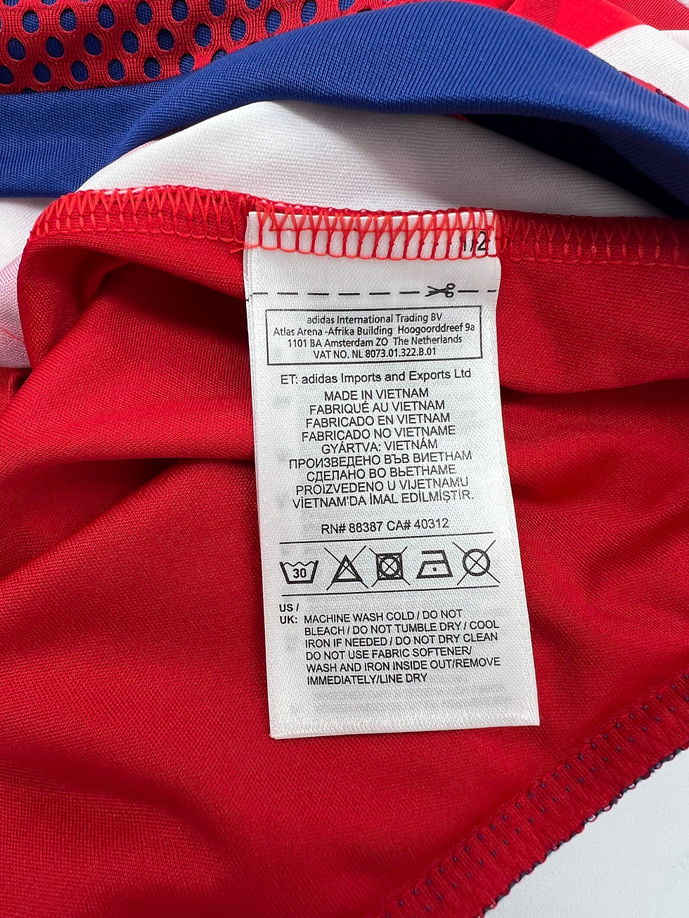 Thumbnail: Santa Cruz Paraguay 2015 Home Jersey 2XL  Tag View