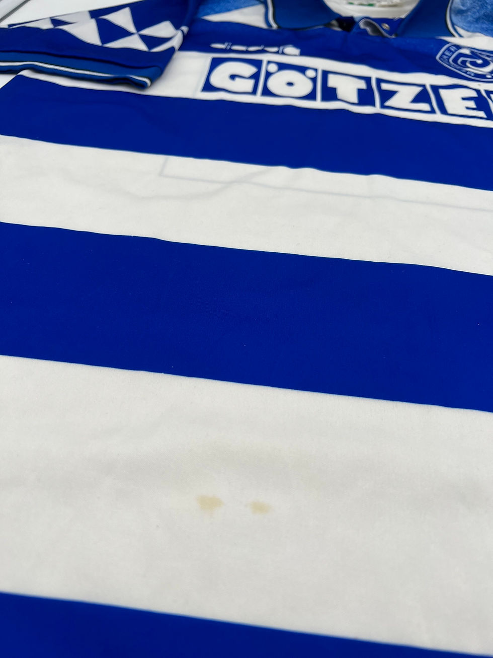 Thumbnail: MSV Duisburg 1993/1994/1995/1996 Home Soccer Jersey (XL)