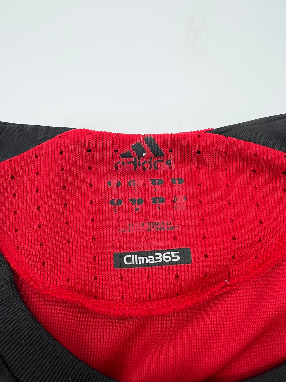 Thumbnail: Ballack Germany 2008 Away Jersey M Tags Close Up View