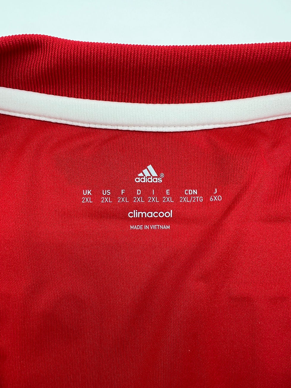 Thumbnail: Santa Cruz Paraguay 2015 Home Jersey XXL Tags Close Up View
