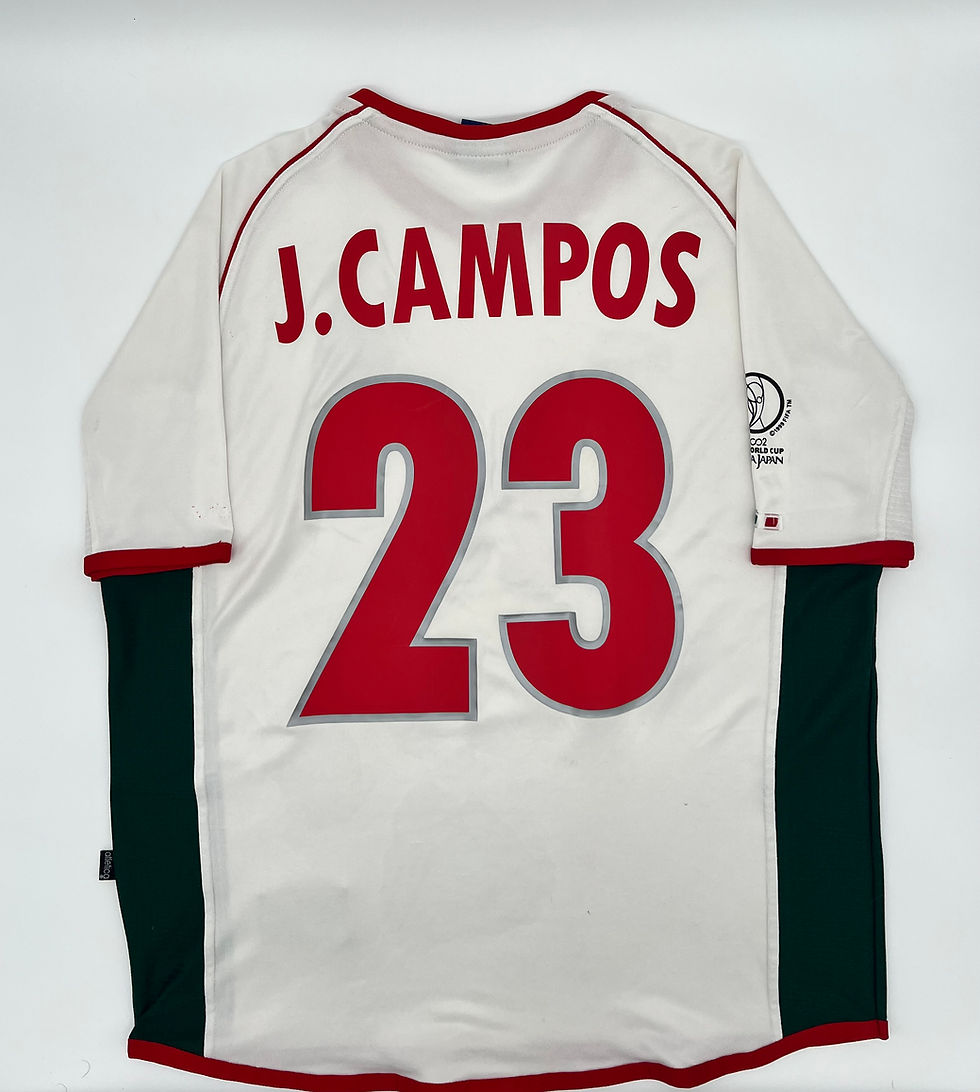 Campos Mexico 2002 Away Jersey M Back View