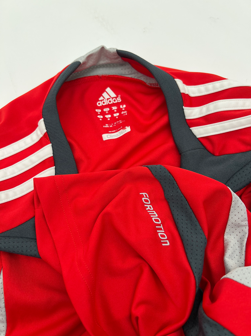 Thumbnail: Toronto FC 2007/2008 Home Inaugural Season Player Version (Formotion) Jersey (M) Tags Close Up View 2