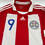 Thumbnail: Paraguay 2009/2010 Home Santa Cruz 2009/2010 Soccer Jersey (M) Front Clos Up View