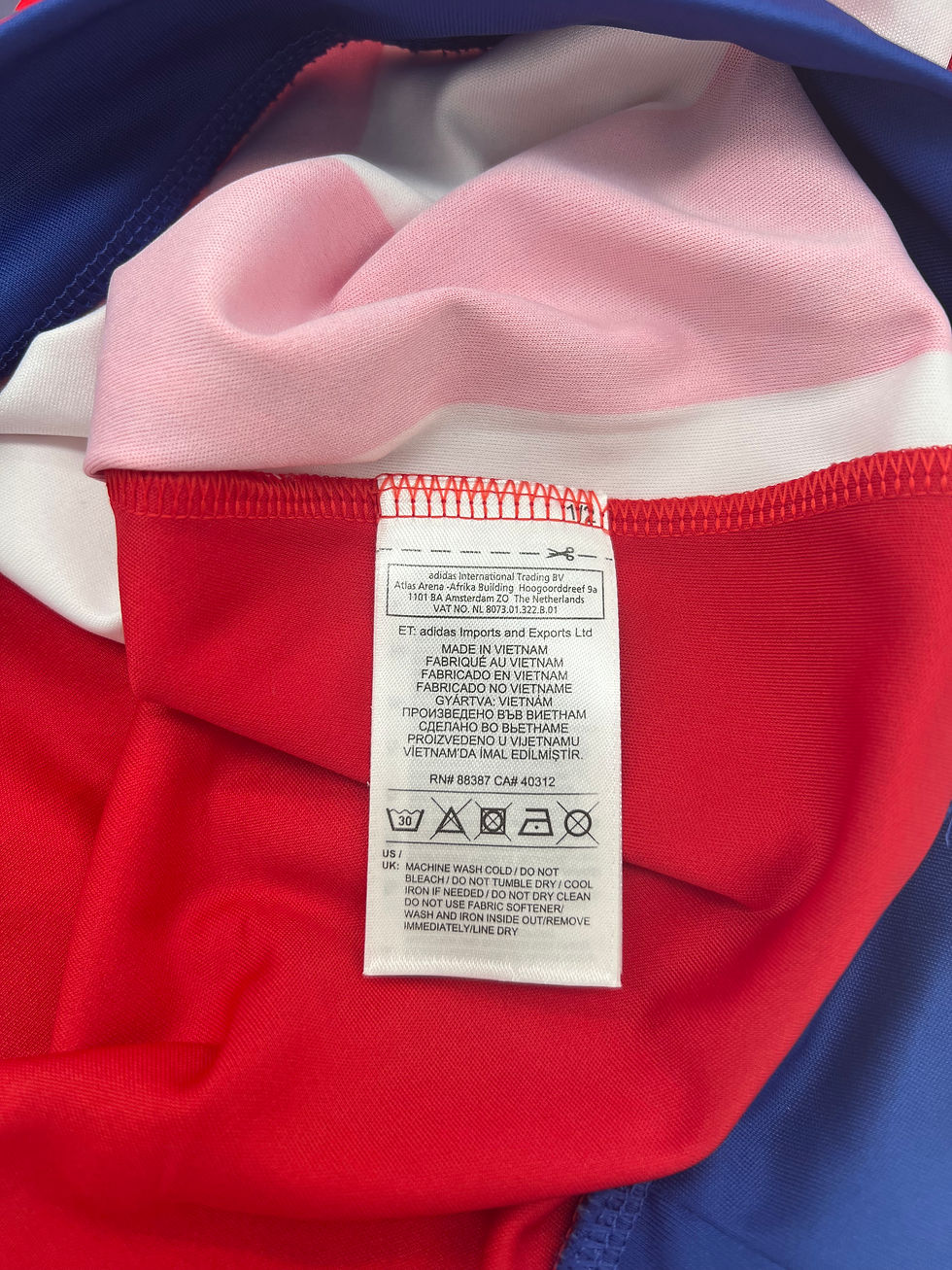 Thumbnail: Valdez Paraguay 2015 Jersey M  Detailed View