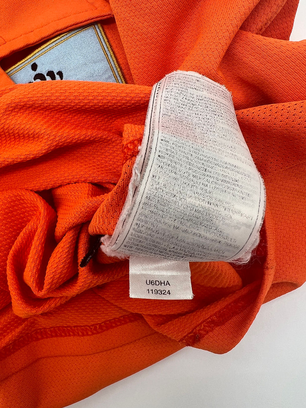 Thumbnail: Robben Netherlands 2006 Home Jersey XXL Tags Close Up View