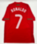 Cristiano Ronaldo Portugal 2010 Home Jersey M Back View