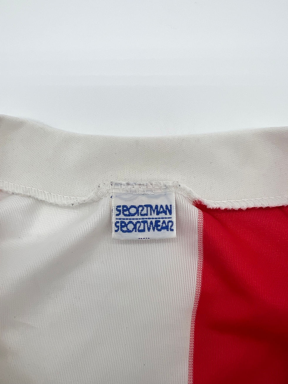 Thumbnail: Paraguay 1989 Copa America Player Issued Jersey Tags Close Up View