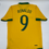 Thumbnail: Brazil 2006/2007/2008 Home Ronaldo #9 Soccer Jersey (M) Back View