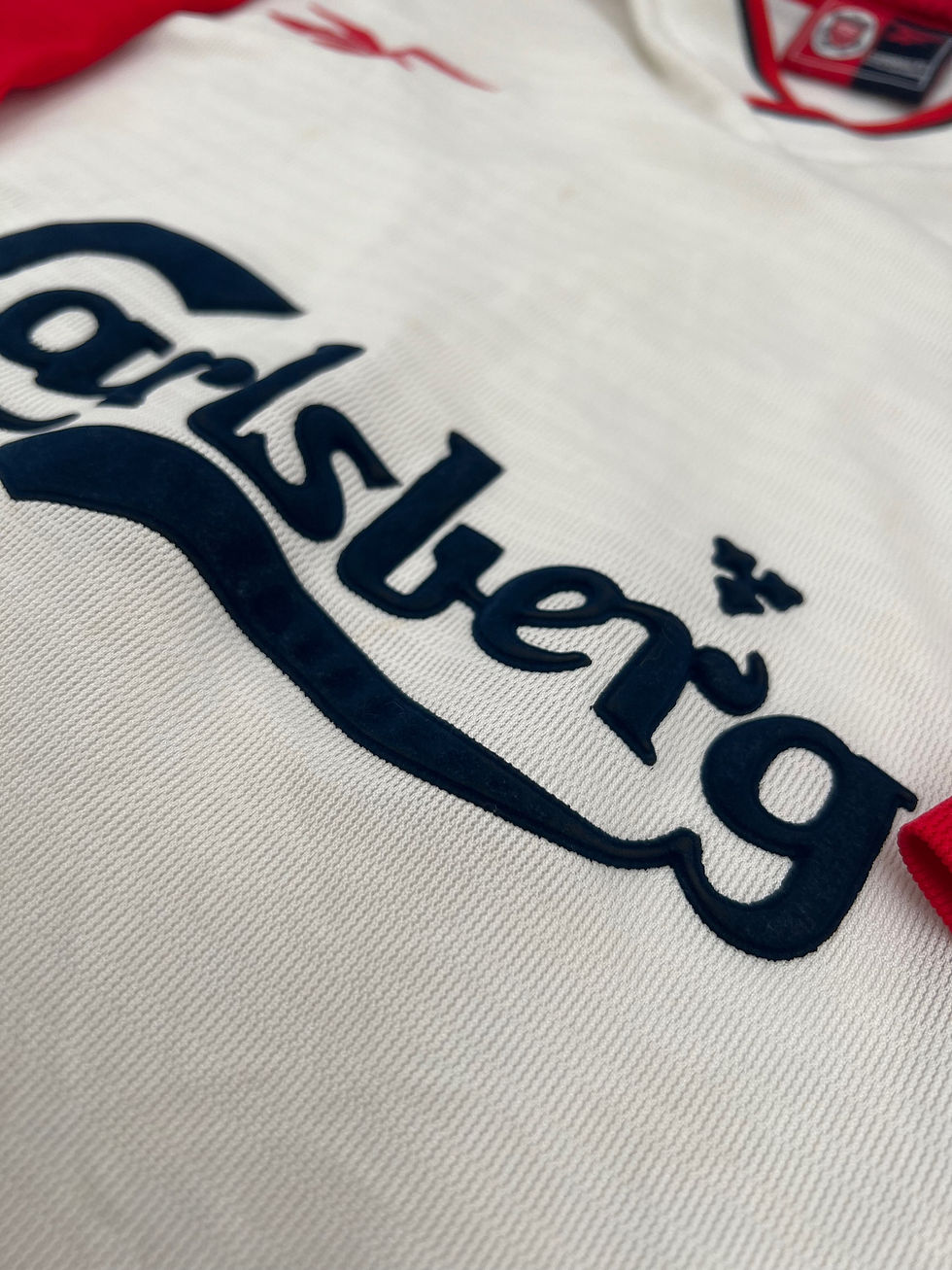 Thumbnail: Liverpool FC 1998/1999 Away Jersey (M)