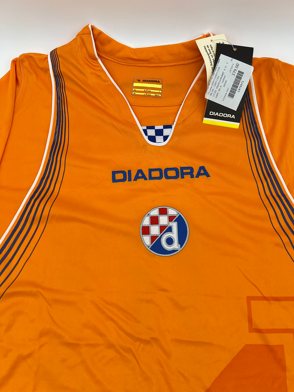 Thumbnail: New Dinamo Zagreb 2007/2008 Away Modric #10 Soccer Jersey (L) Front Close Up View