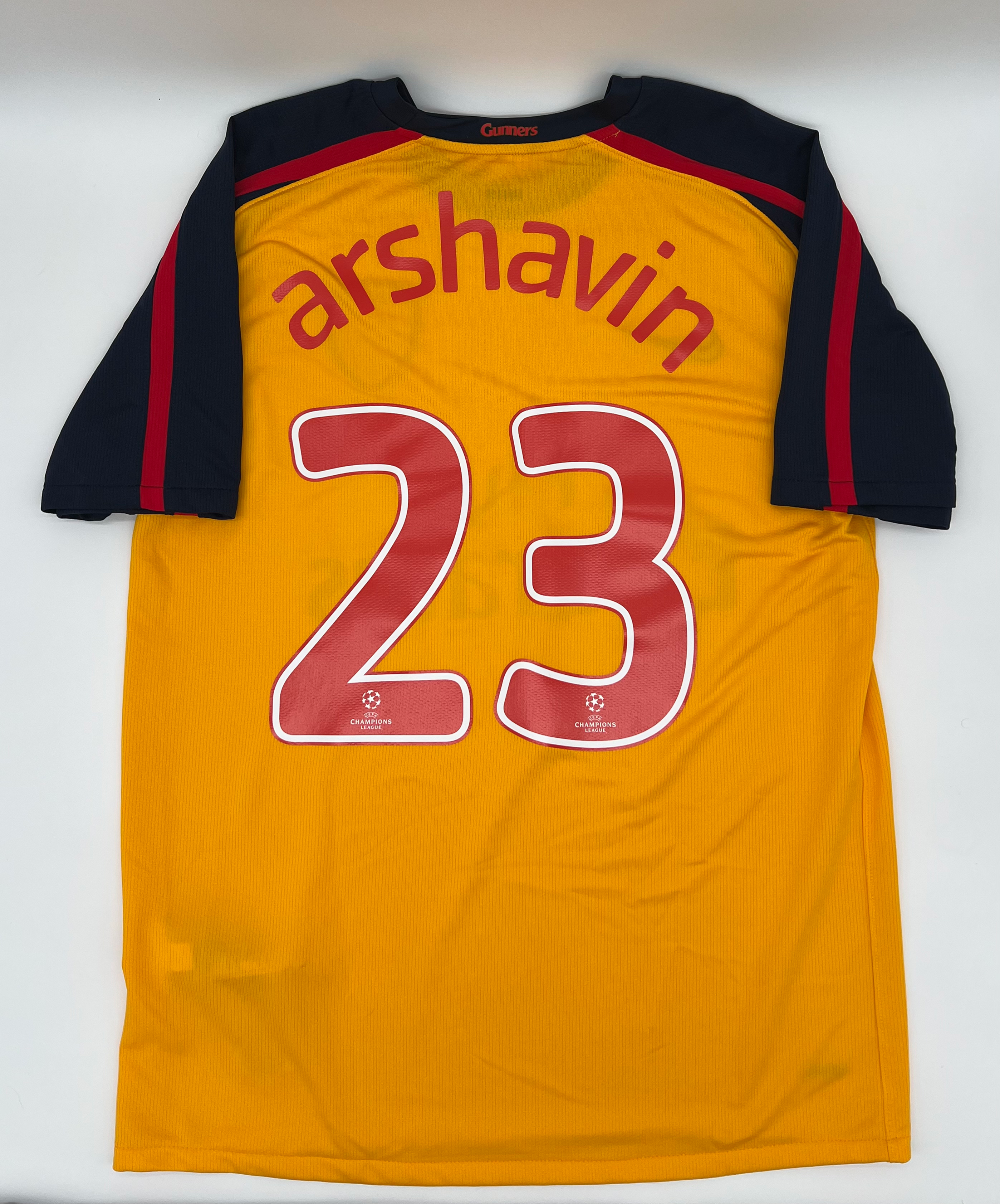 Arshavin Arsenal 2008 Away Jersey M Back View