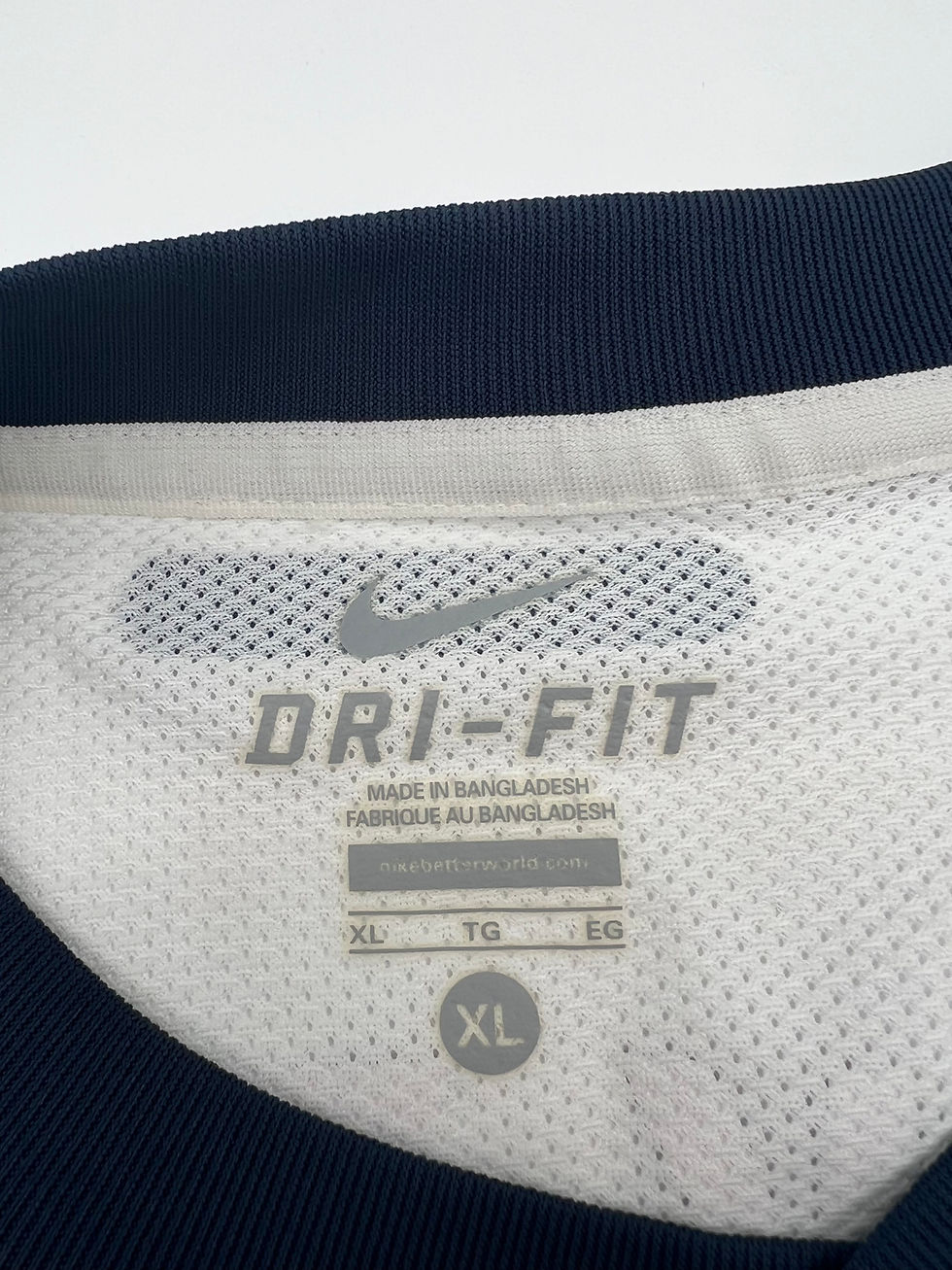 Thumbnail: Diskerud Player Issued USMNT 2010 Home Jersey XL Tags Close Up View