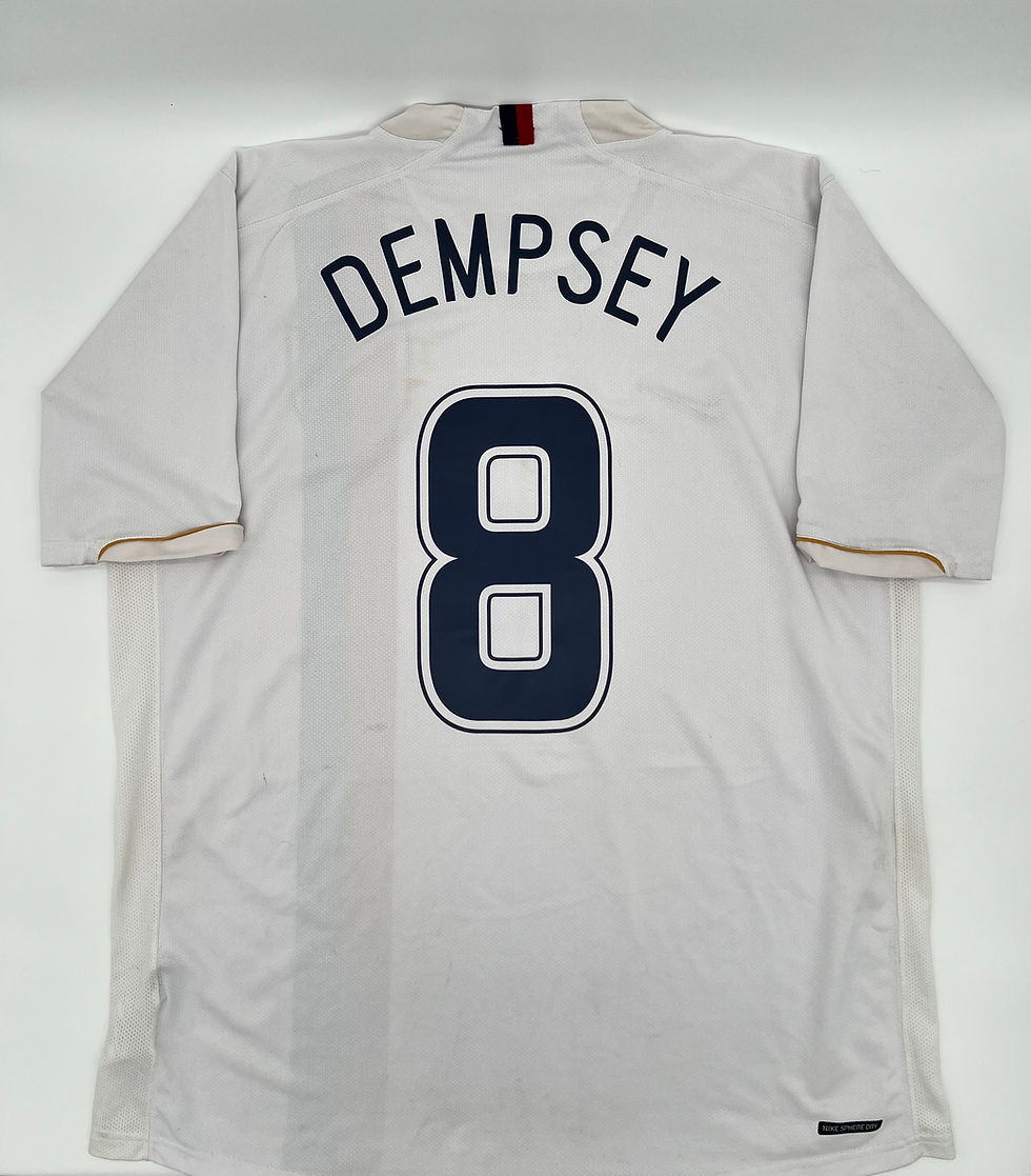 Dempsey USMNT 2006 Home Jersey XL Back View