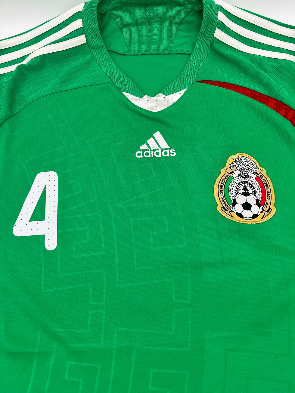 Thumbnail: marquez mexico 2008 home jersey xl Front Close Up View