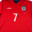 Thumbnail: England 2002/2003/2004 Away Beckham #7 Soccer Jersey (L) Front Close Up View