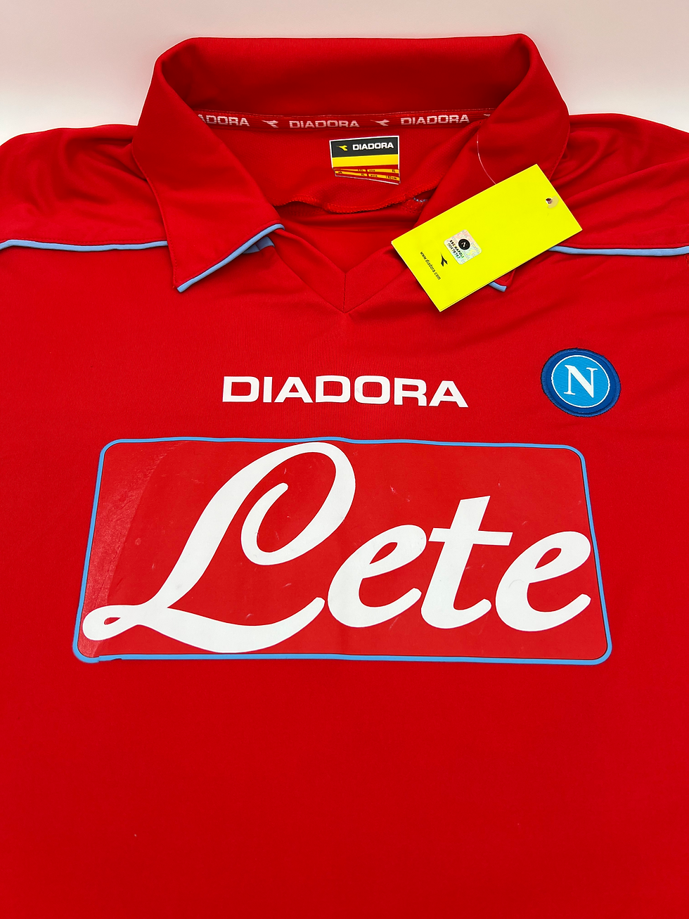 Thumbnail: Hamsik Napoli 2008 Away Jersey XXL Front Close Up View