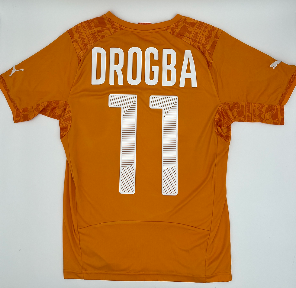 Ivory Coast 2014/2015/2016 Home Drogba #11 Jersey (S)