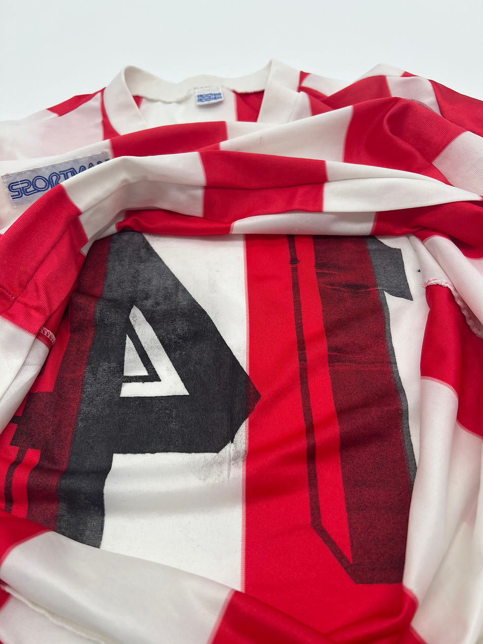 Thumbnail: Paraguay 1989 Copa America Player Issued Jersey Detail