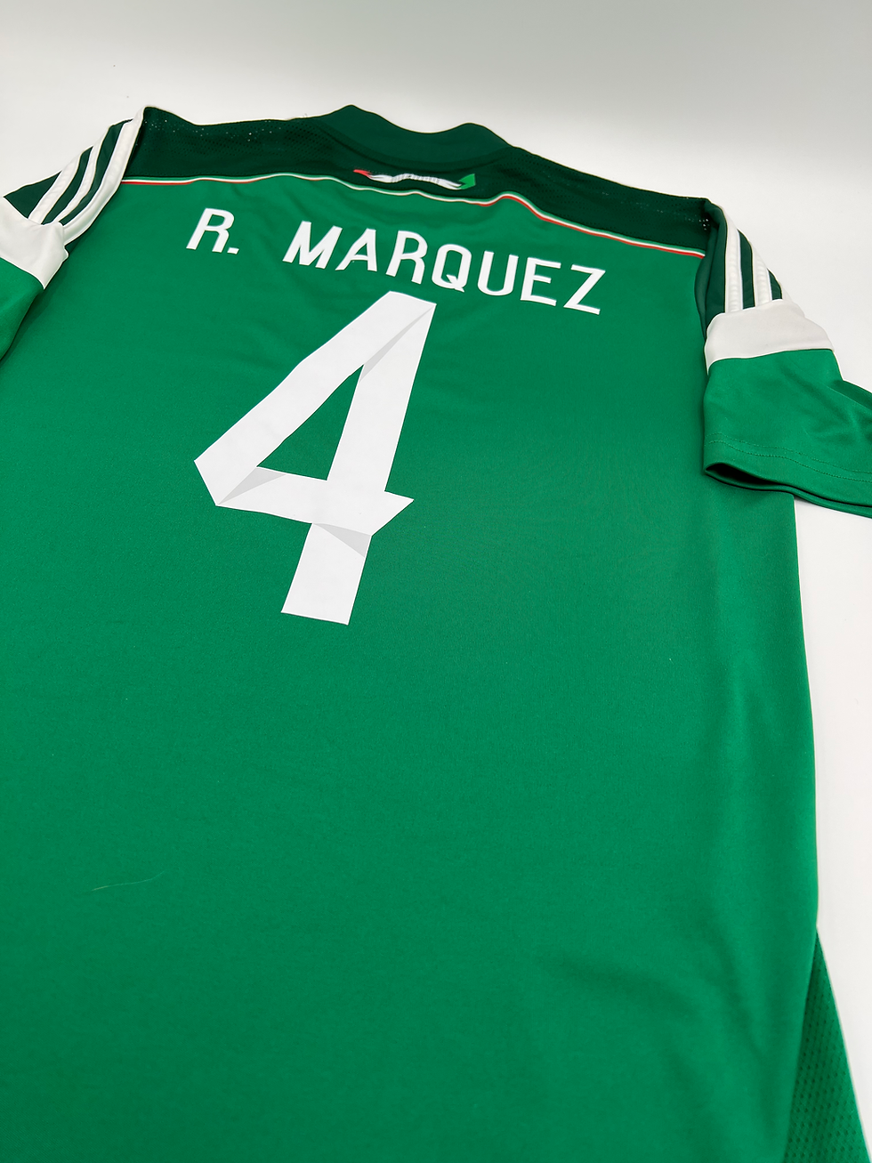 Thumbnail: Mexico 2013/2014 Home Rafa Marquez #4 Soccer Jersey (S)