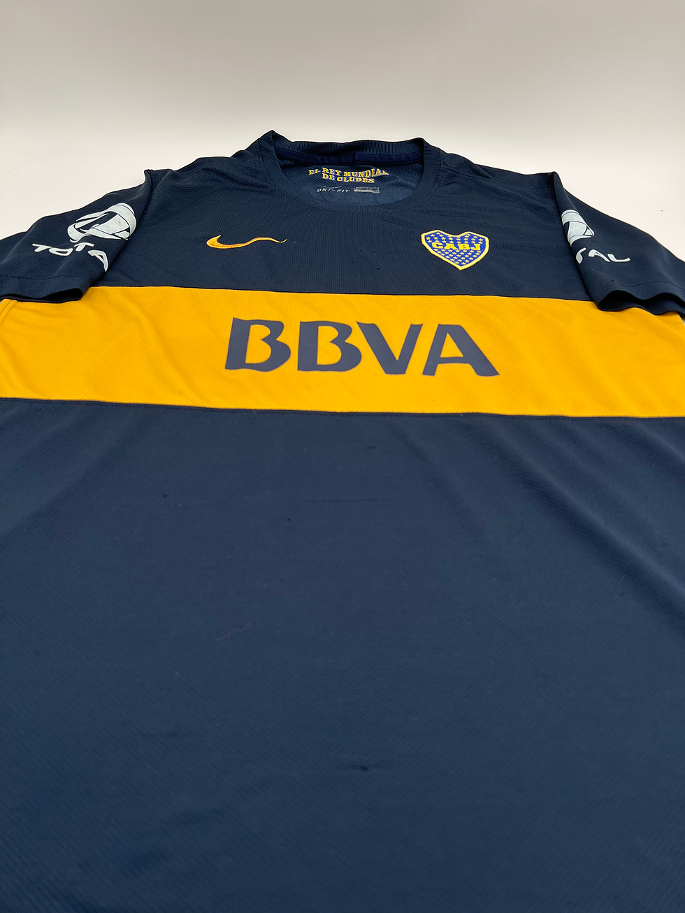 Thumbnail: CA Boca Juniors 2012/2013 Home Riquelme #10 Soccer Jersey (L) Front Parallel View