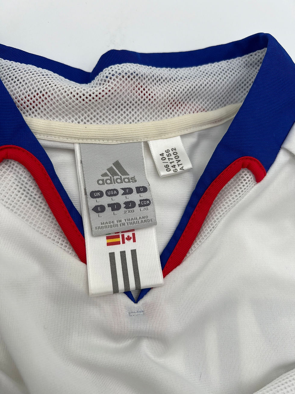 Thumbnail: France 2004/2005 Away Zidane #10 Soccer Jersey (L)