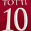 Thumbnail: Totti Roma 2006 Home Jersey XL Back Close Up View