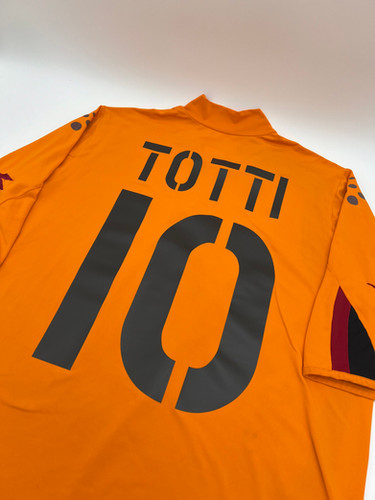 AS Roma 2004/2005 Third Francesco Totti #10 Soccer Jersey