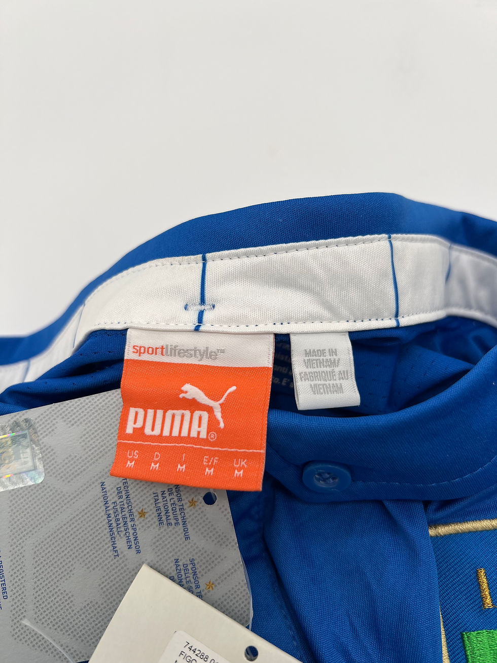 Thumbnail: Pirlo italy 2014 home jersey  tag Close Up View