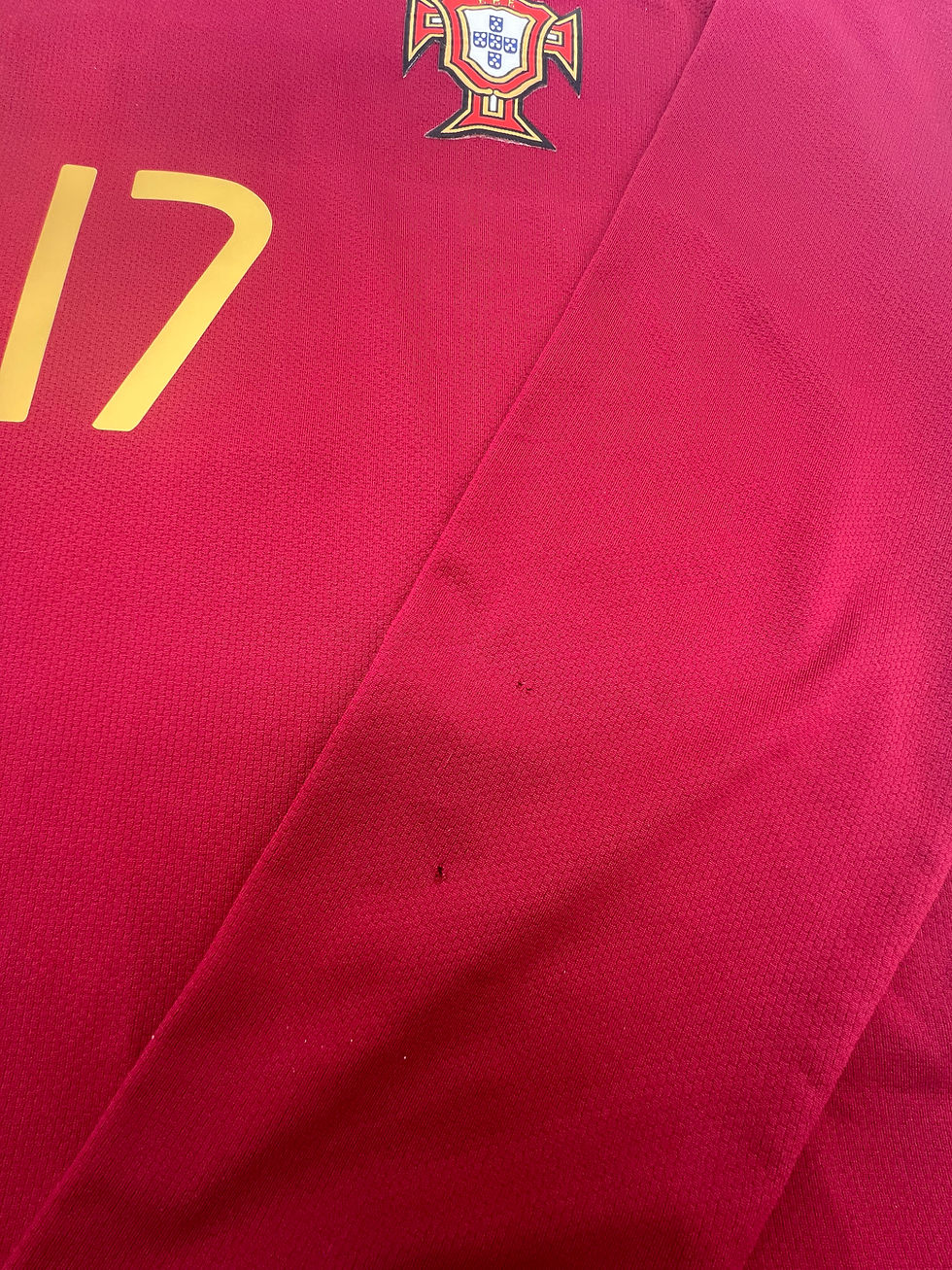 Thumbnail: Cristiano Ronaldo Long Sleeve Portugal 2006 Home XXL Detail