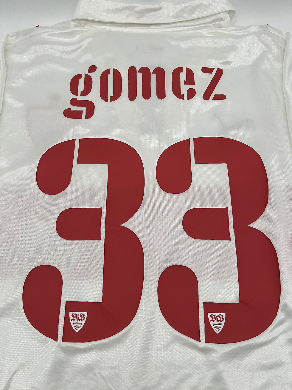 Thumbnail: Gomez Stuttgart 2008 Home Jersey XXL Back Close Up View