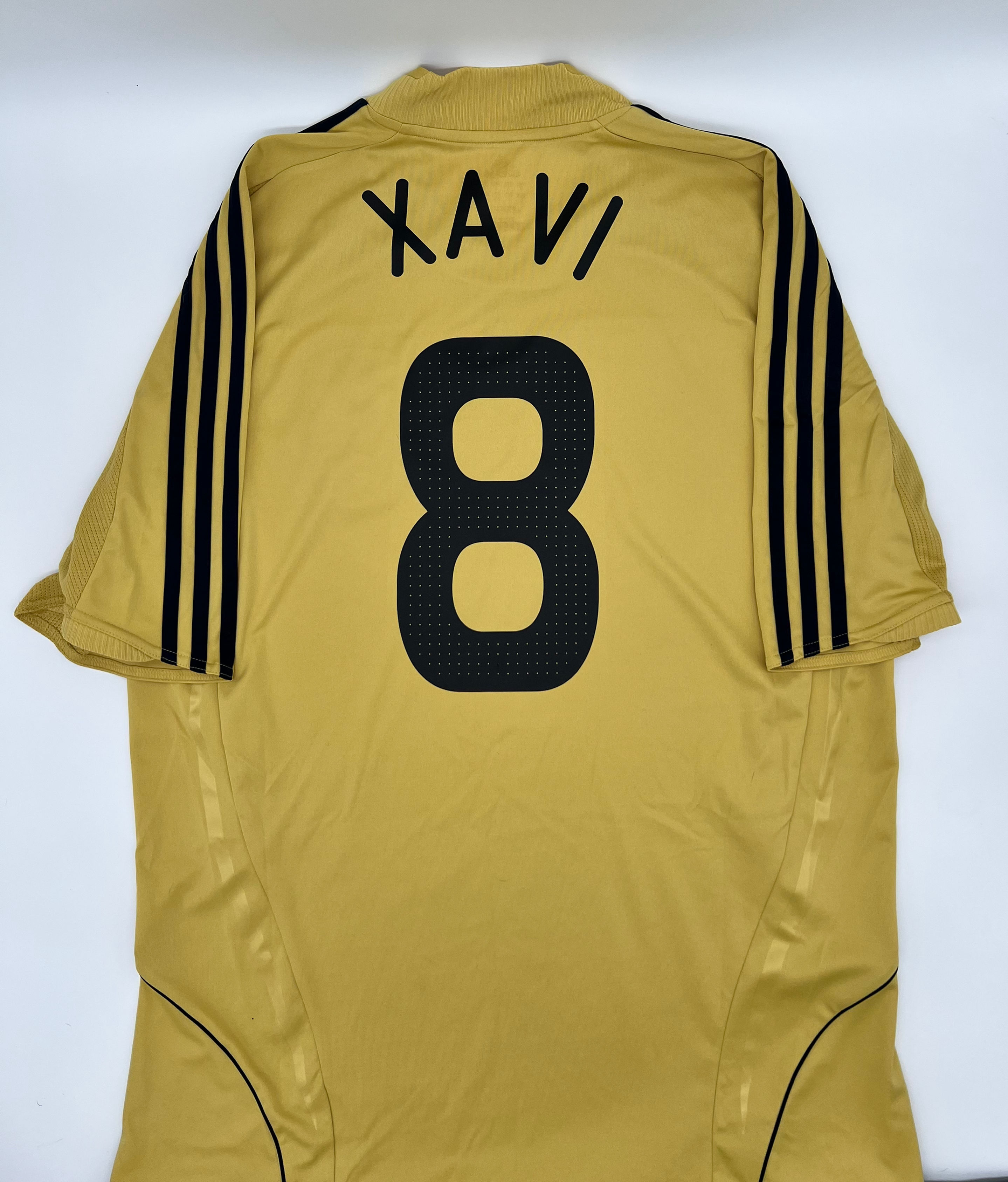 Xavi Spain 2008 Away Jersey L Back View