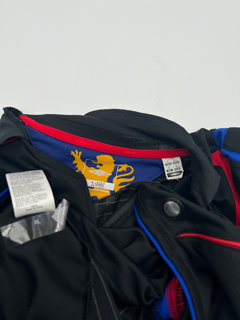 Thumbnail: Juninho Lyon 2005 Third Jersey XL Tags Close Up View