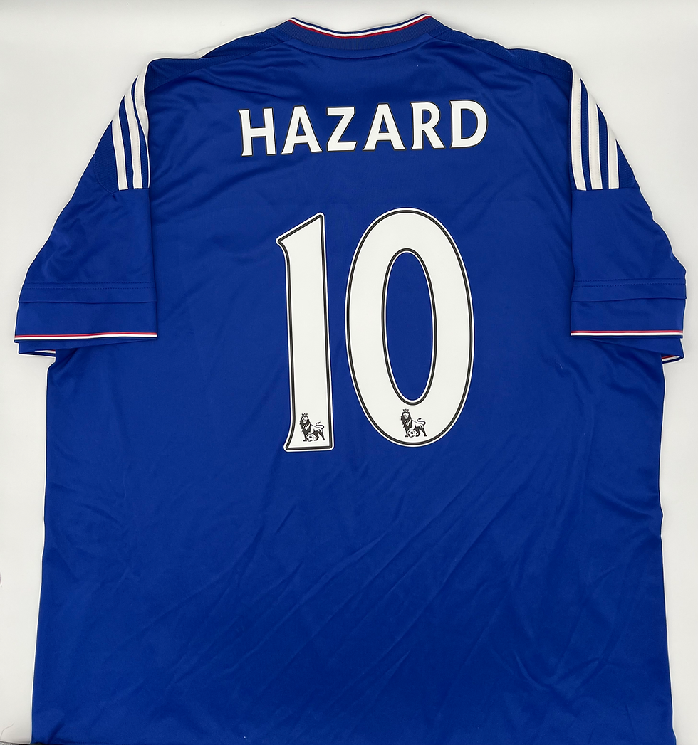 Hazard Chelsea 2015 Home Jersey XXL Back View