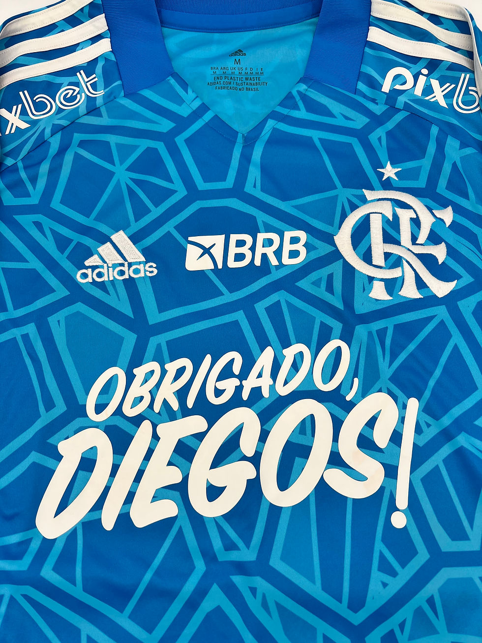 Thumbnail: Flamengo 2022 Hugo Souza Player Issued Special Edition "Obrigado Diegos" (M)