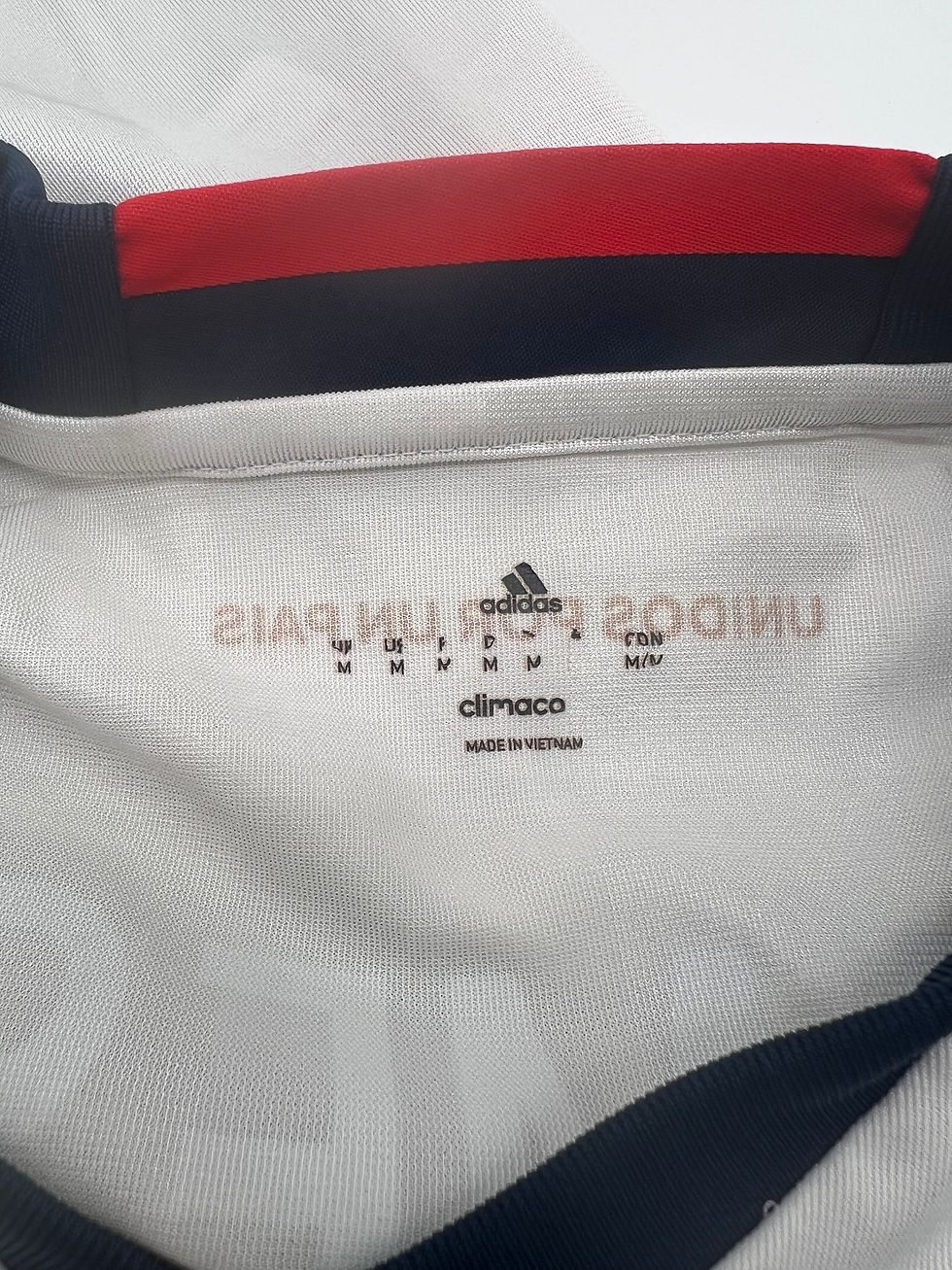 Thumbnail: James Colombia 2015 Away Jersey M Tags Close Up View
