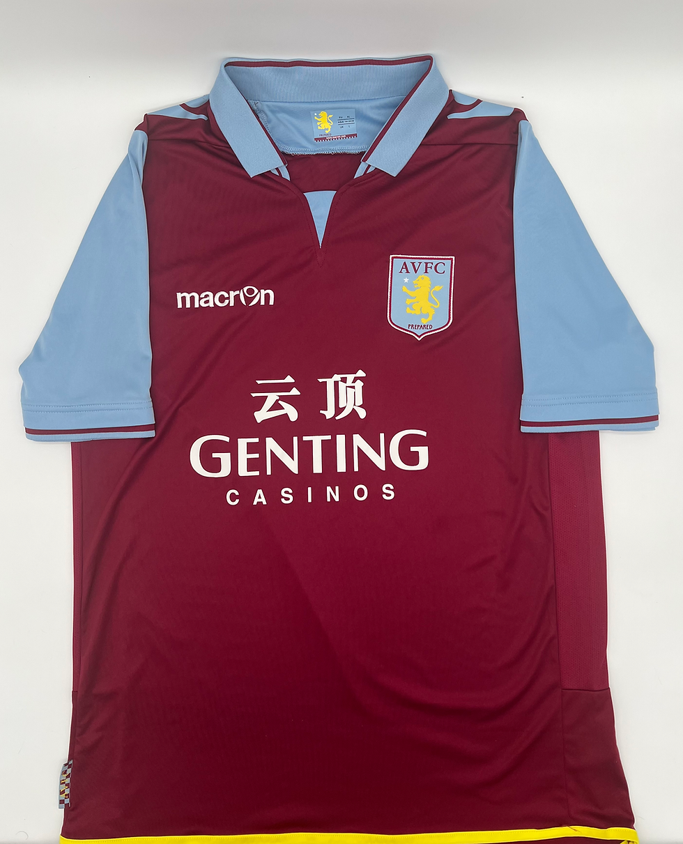 benteke aston villa 2012 jersey Front View