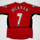 Thumbnail: Manchester United 2002/2003/2004 Home Beckham #7 Soccer Jersey (Youth M) Back View