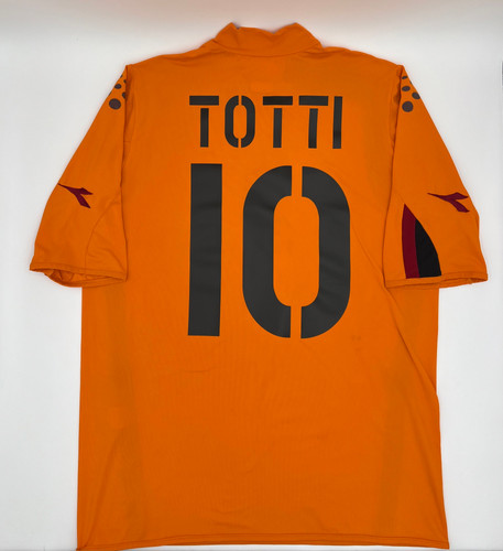 AS Roma 2004/2005 Third Francesco Totti #10 Soccer Jersey