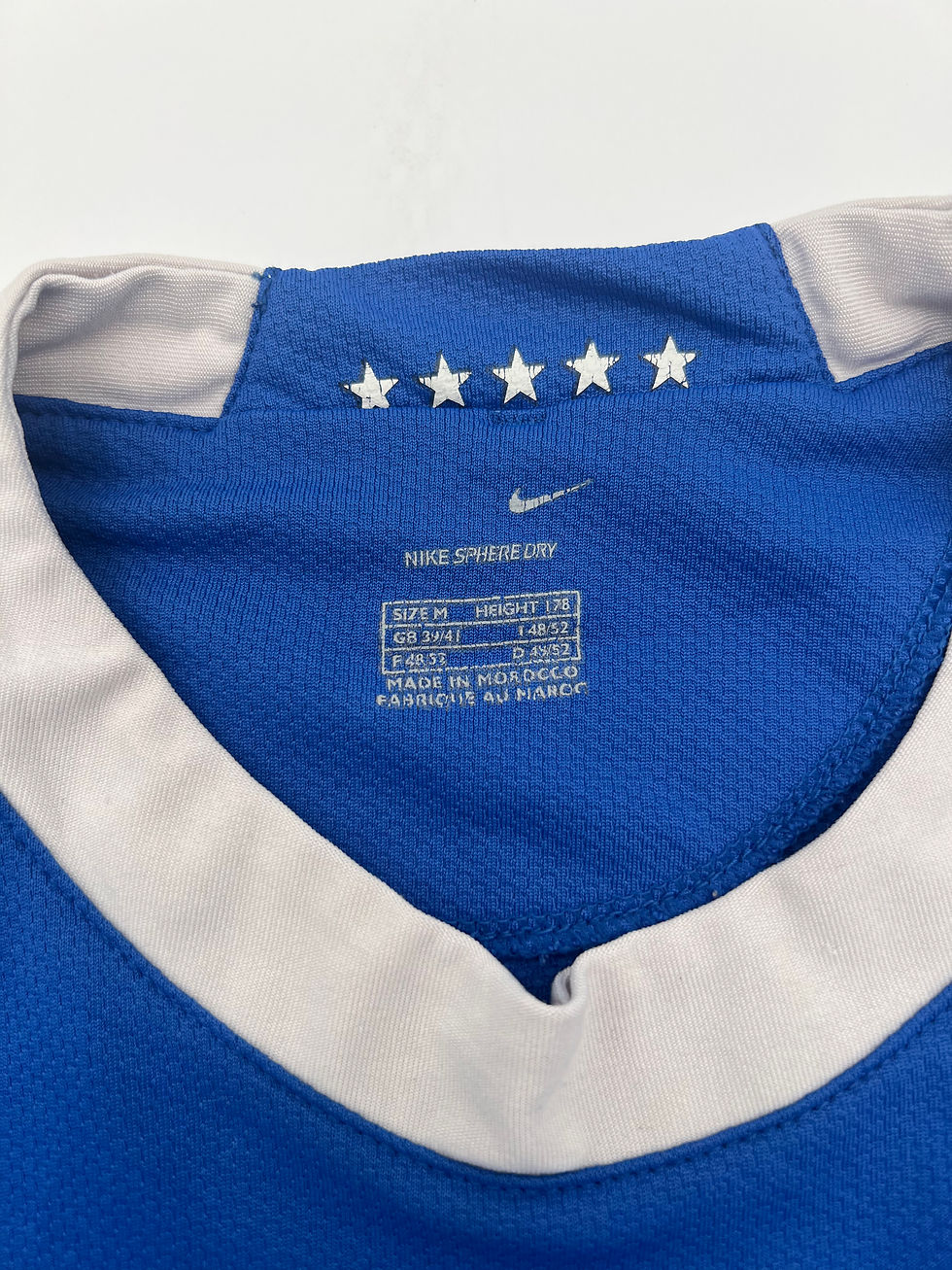 Thumbnail: Ronaldo Brazil 2006 Away Jersey M Detail