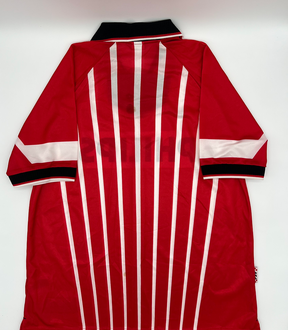 PSV 1997/1998 Home Jersey Back View