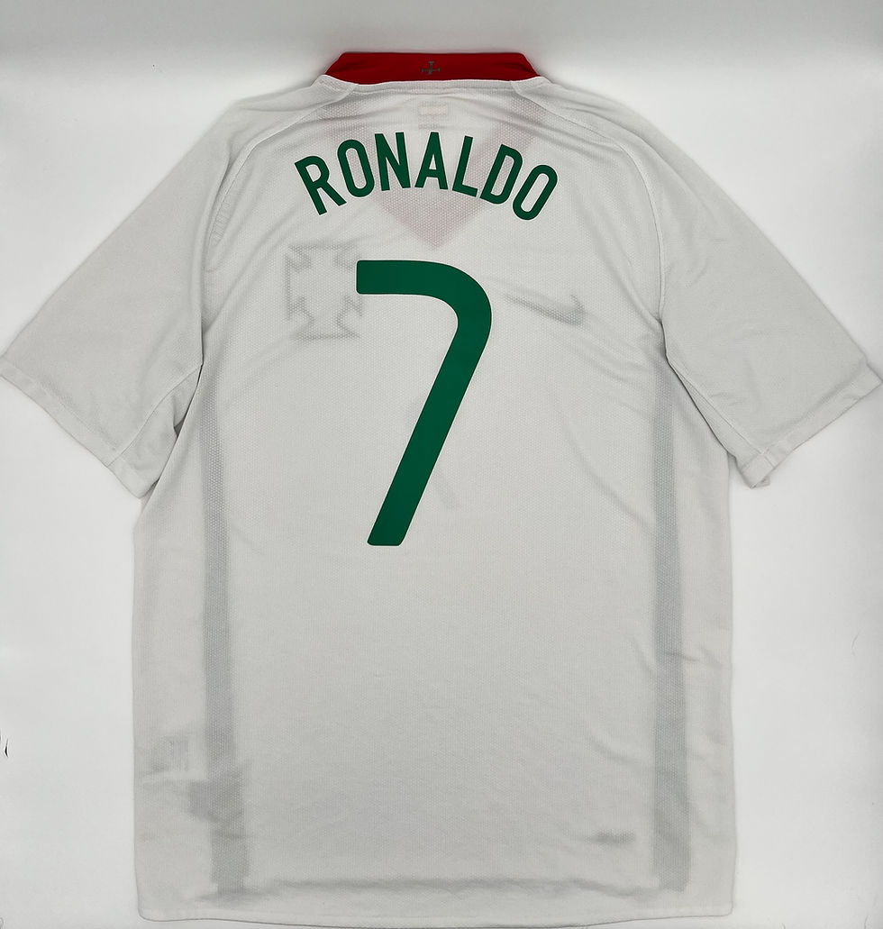 Thumbnail: Ronaldo Portugal 2008 Away M Back View