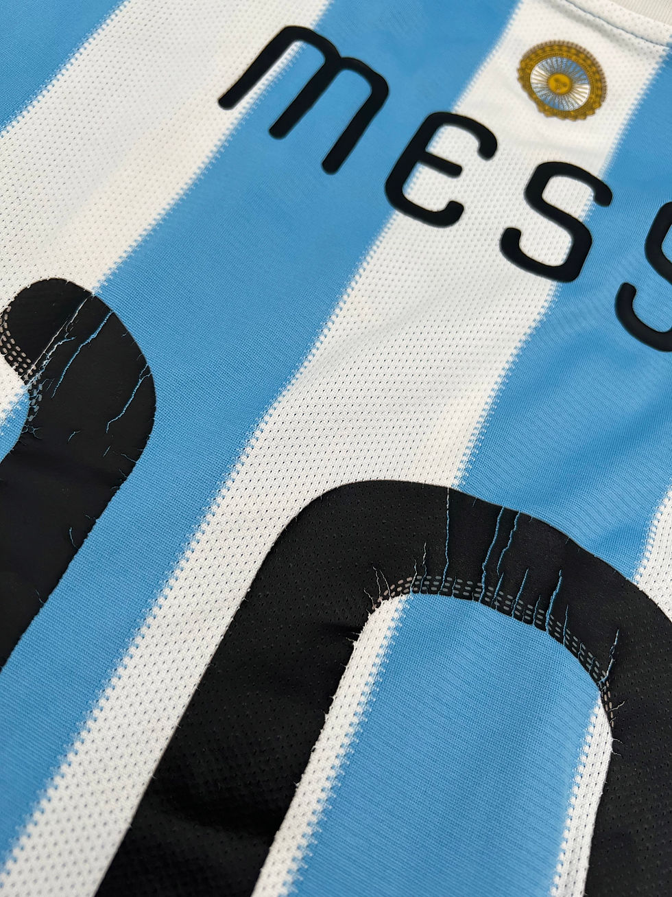 Thumbnail: Argentina 2010/2011 Home Messi #10 Soccer Jersey (XL)