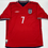 Thumbnail: England 2002/2003/2004 Away Beckham #7 Soccer Jersey (L) Front View