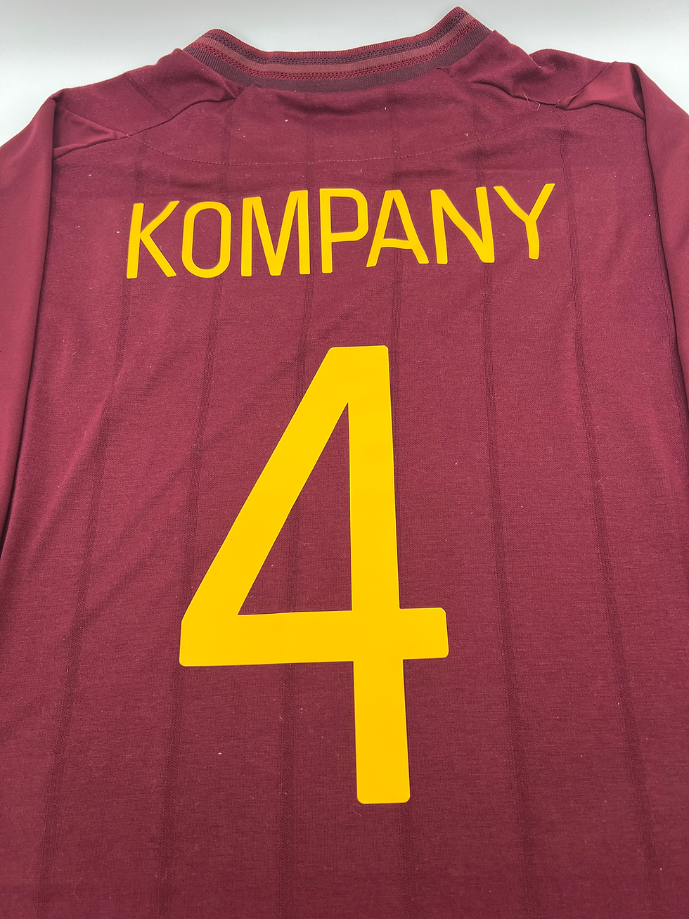 Thumbnail: Kompany Manchester City 2012 Jersey Away Back Close Up View