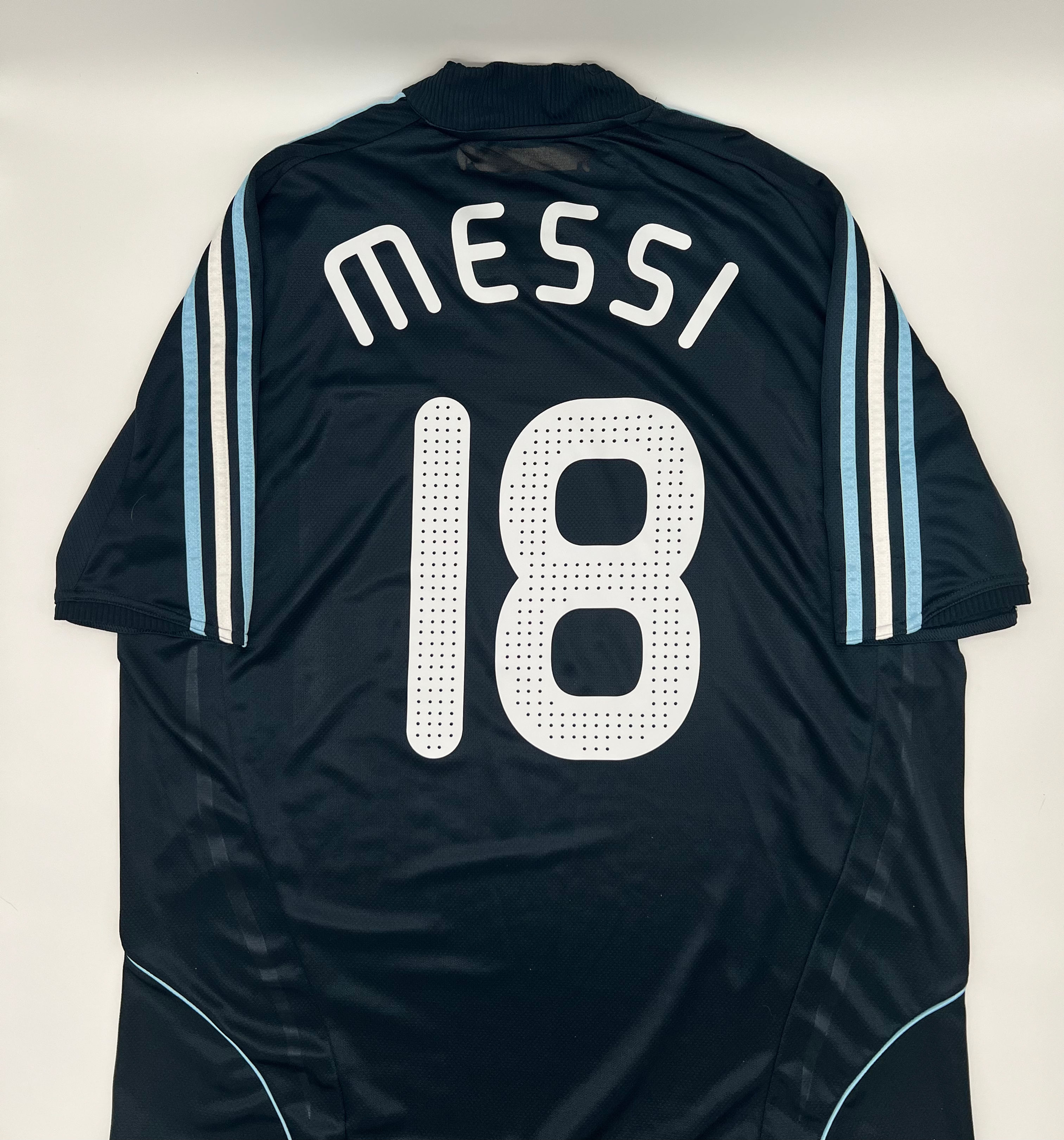 Messi Argentina 2008 Away Jersey XL Back View