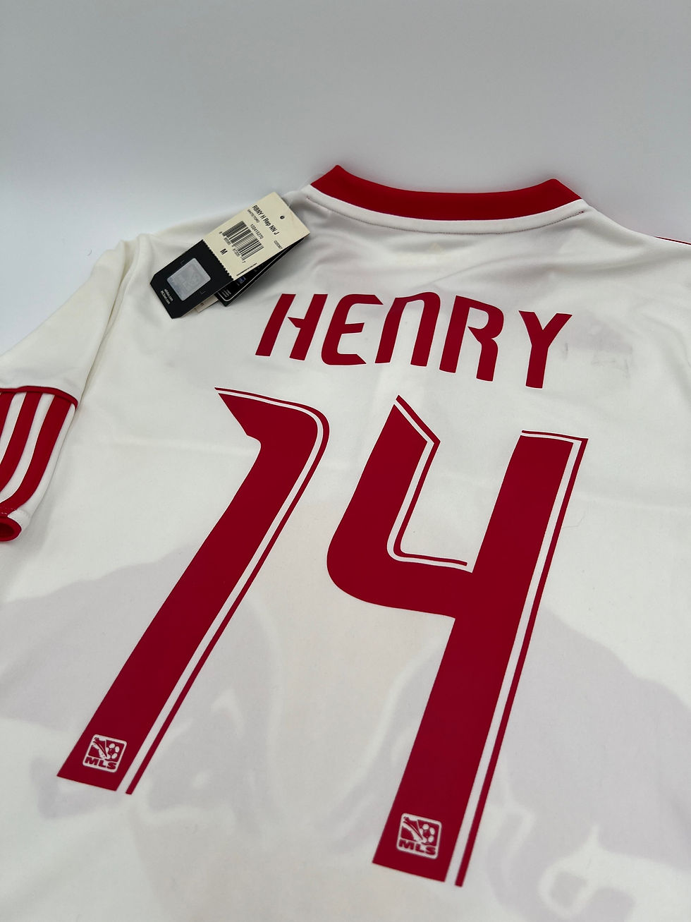 Thumbnail: NWT New York Red Bull 2010/2011 Home Thierry Henry #14 Jersey