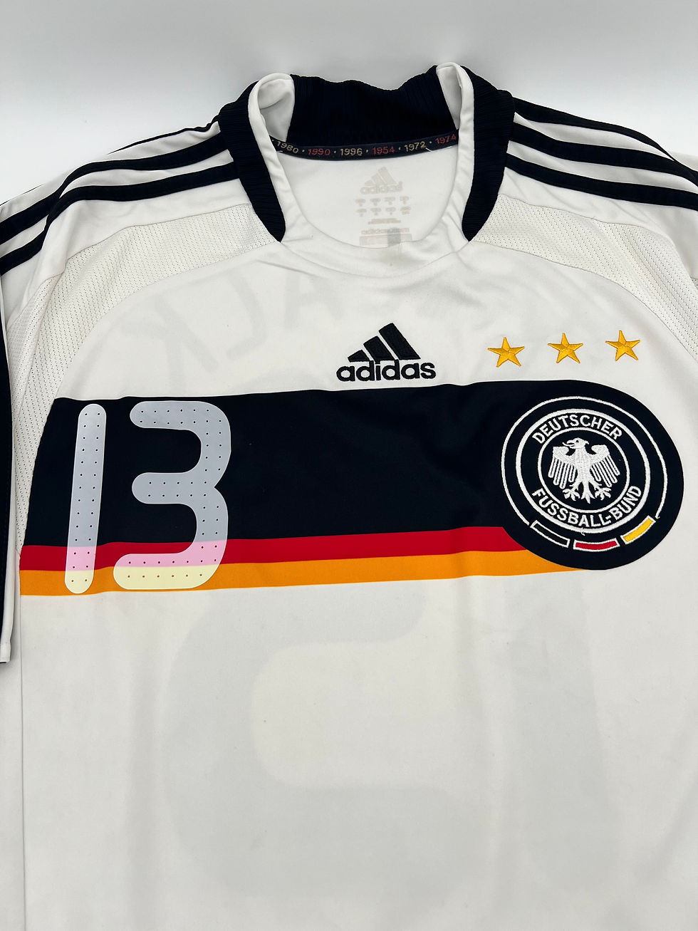 Thumbnail: Germany 2008/2009 Home #13 Ballack Soccer Jersey (M)
