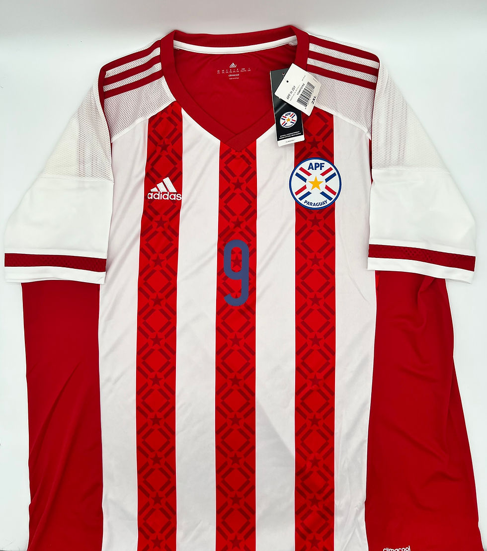 Santa Cruz Paraguay 2015 Home Jersey XXL Front View
