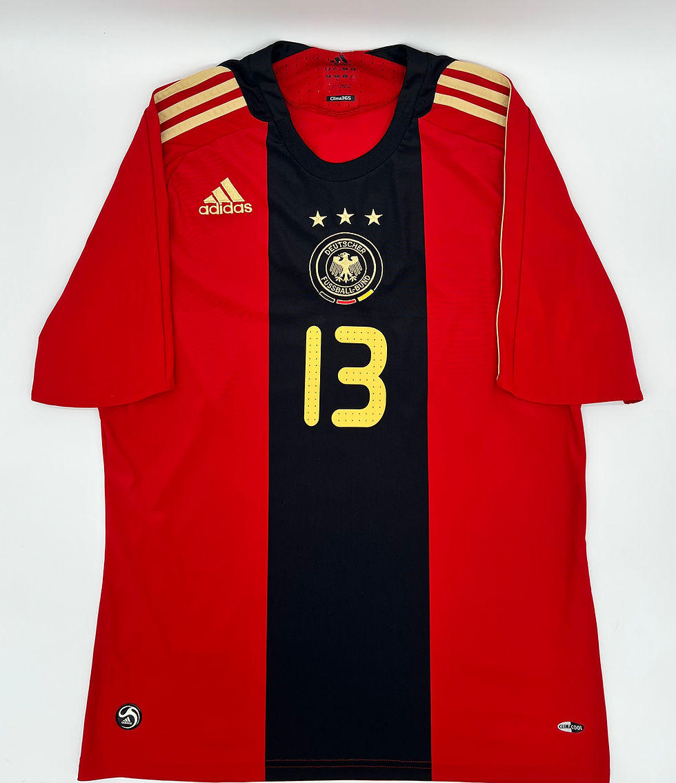 Ballack Germany 2008 Away Jersey M Front View